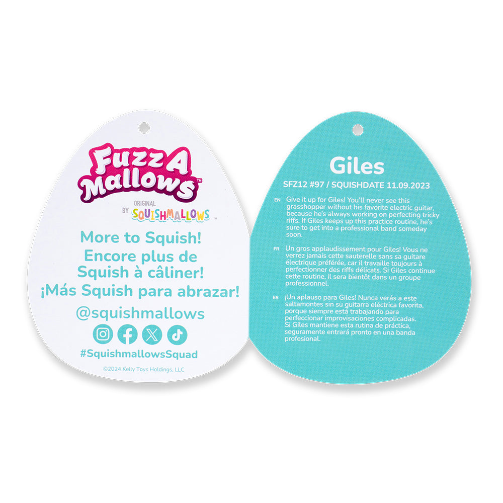 Squishmallows12インチぬいぐるみ (Giles/ジャイルズ)