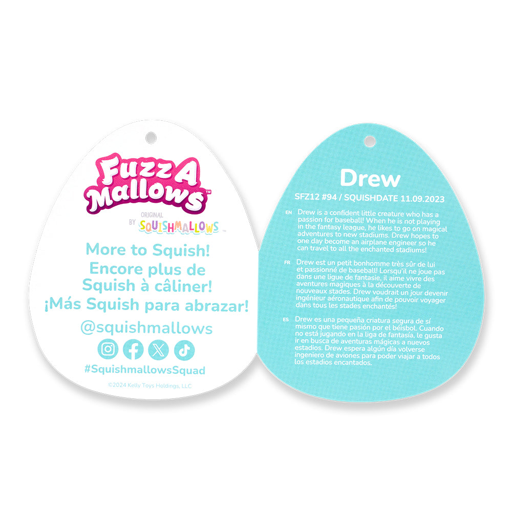 Squishmallows12インチぬいぐるみ (Drew/ドリュー)