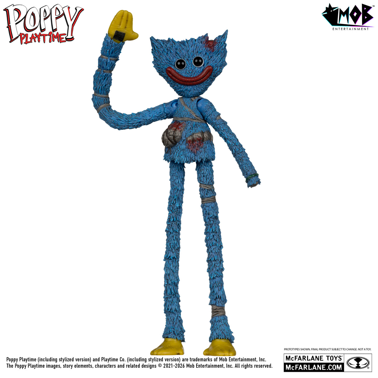 【予約商品】Poppy Playtime 7インチ アクションフィギュア シリーズ1 ハギーワギー(ダメージ)