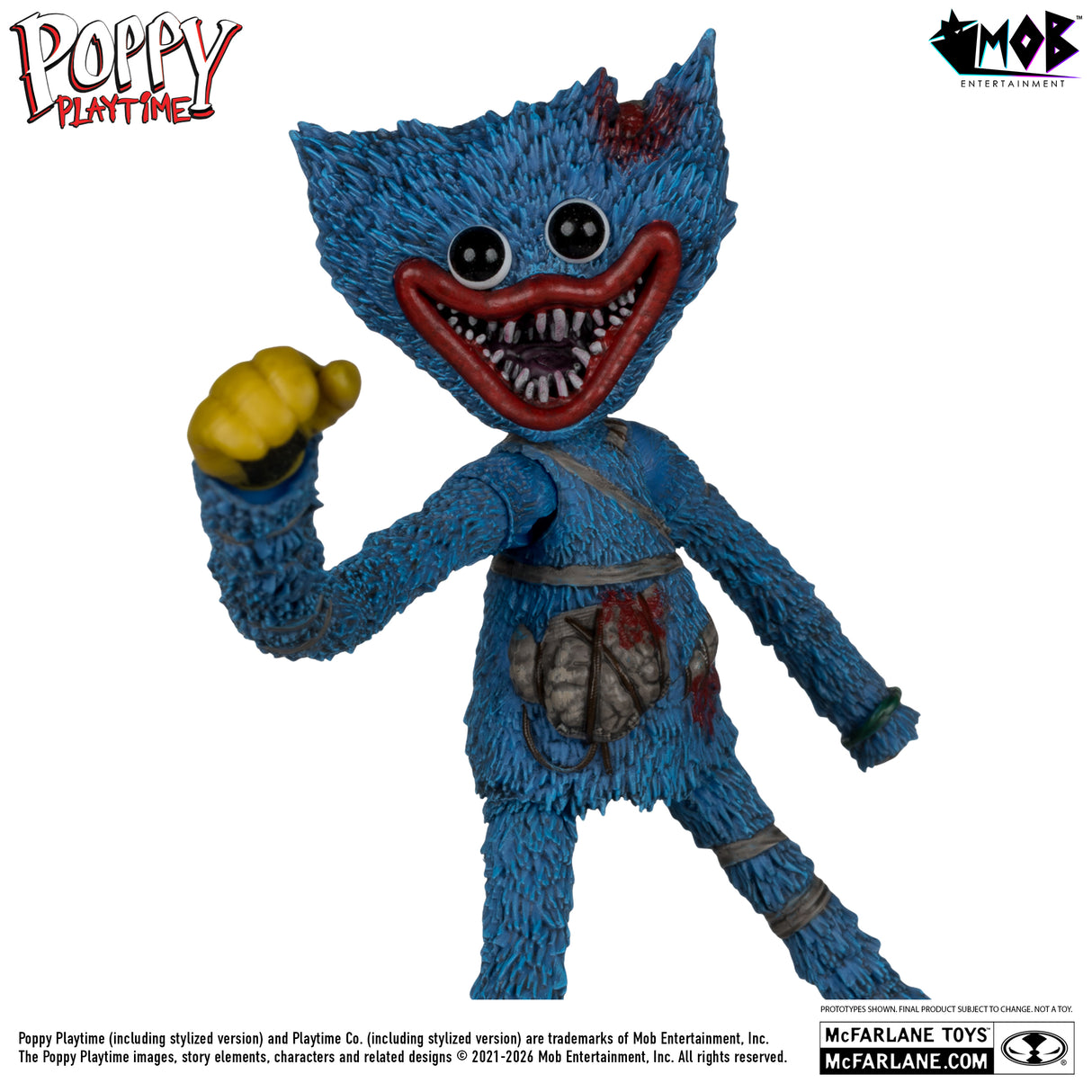 【予約商品】Poppy Playtime 7インチ アクションフィギュア シリーズ1 ハギーワギー(ダメージ)