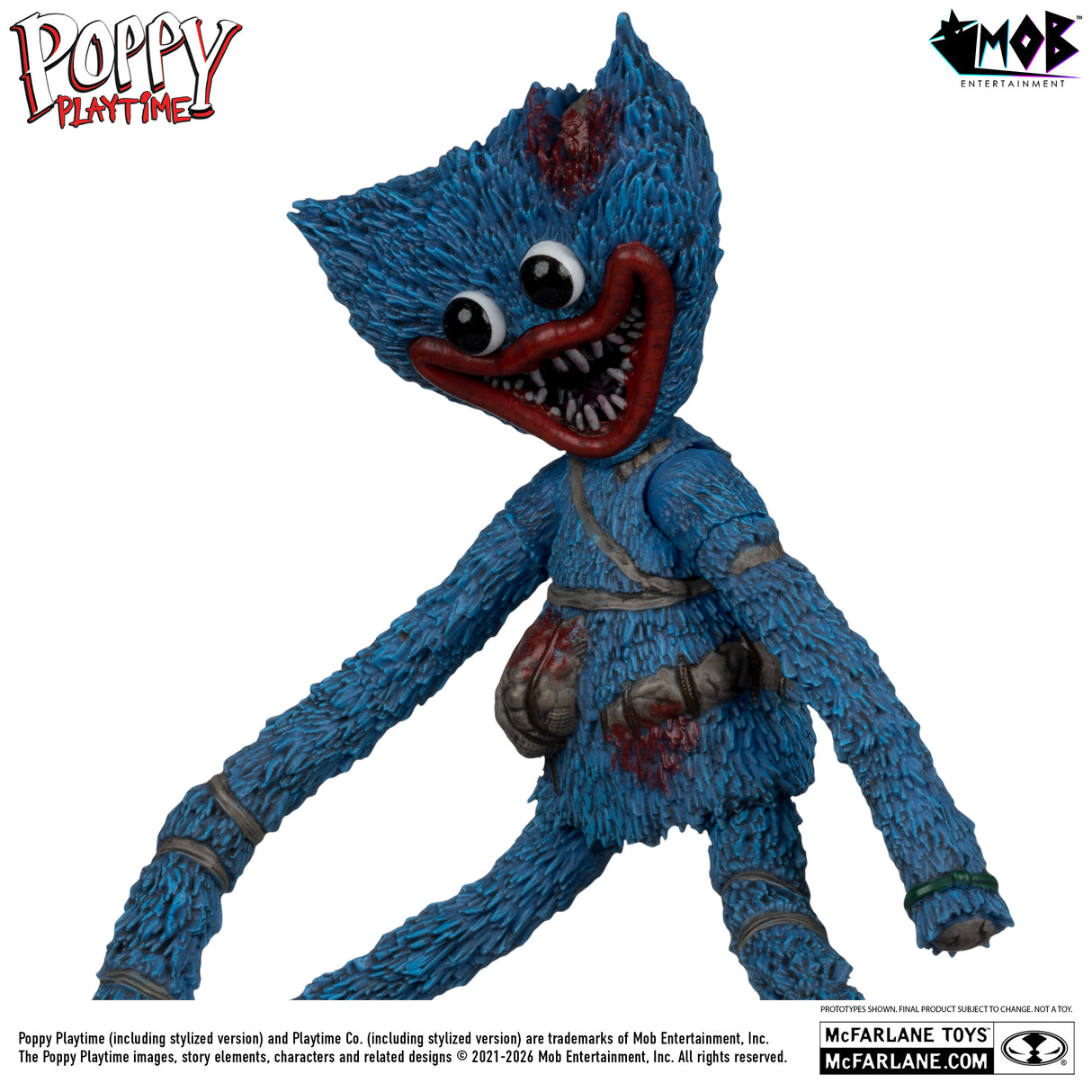 【予約商品】Poppy Playtime 7インチ アクションフィギュア シリーズ1 ハギーワギー(ダメージ)