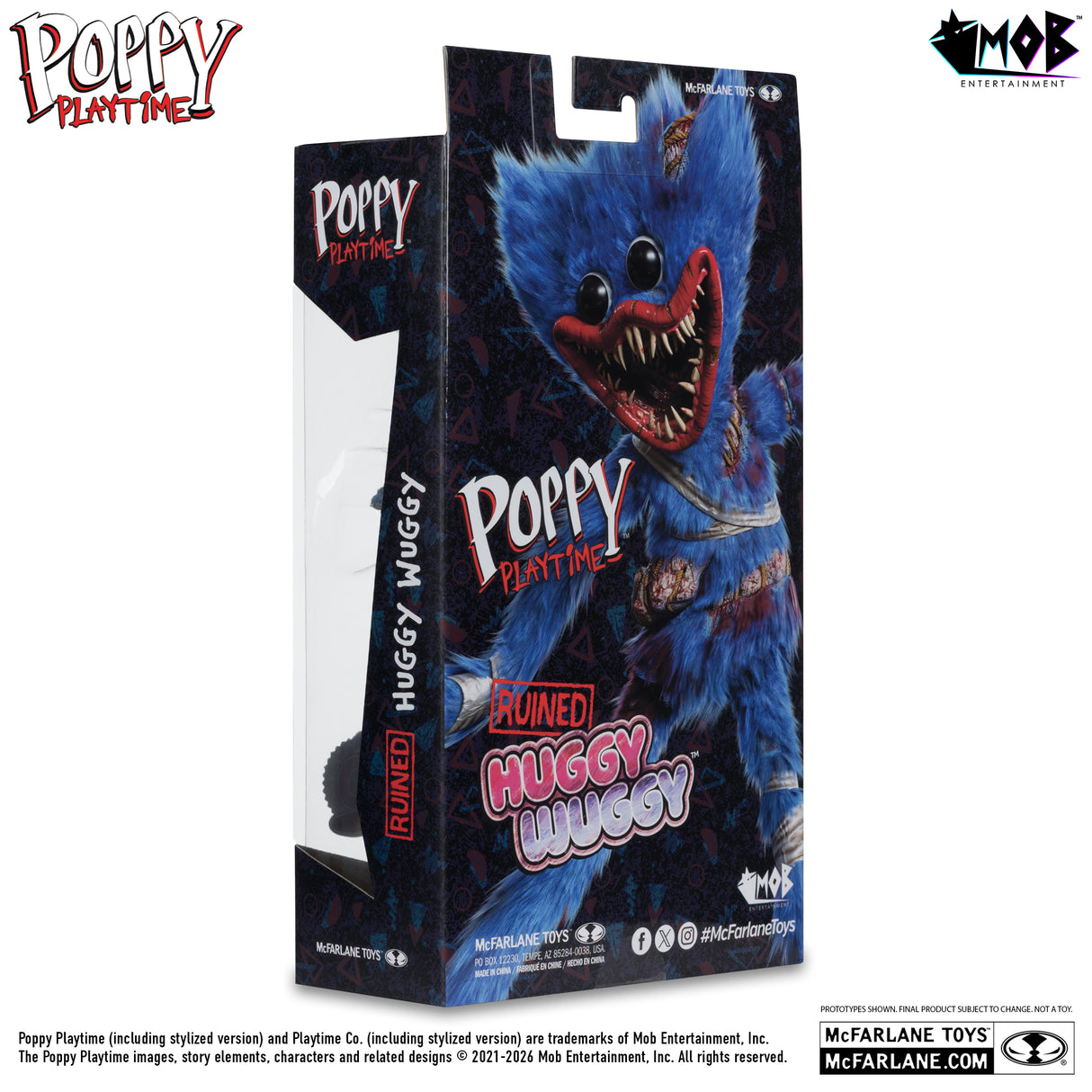 【予約商品】Poppy Playtime 7インチ アクションフィギュア シリーズ1 ハギーワギー(ダメージ)
