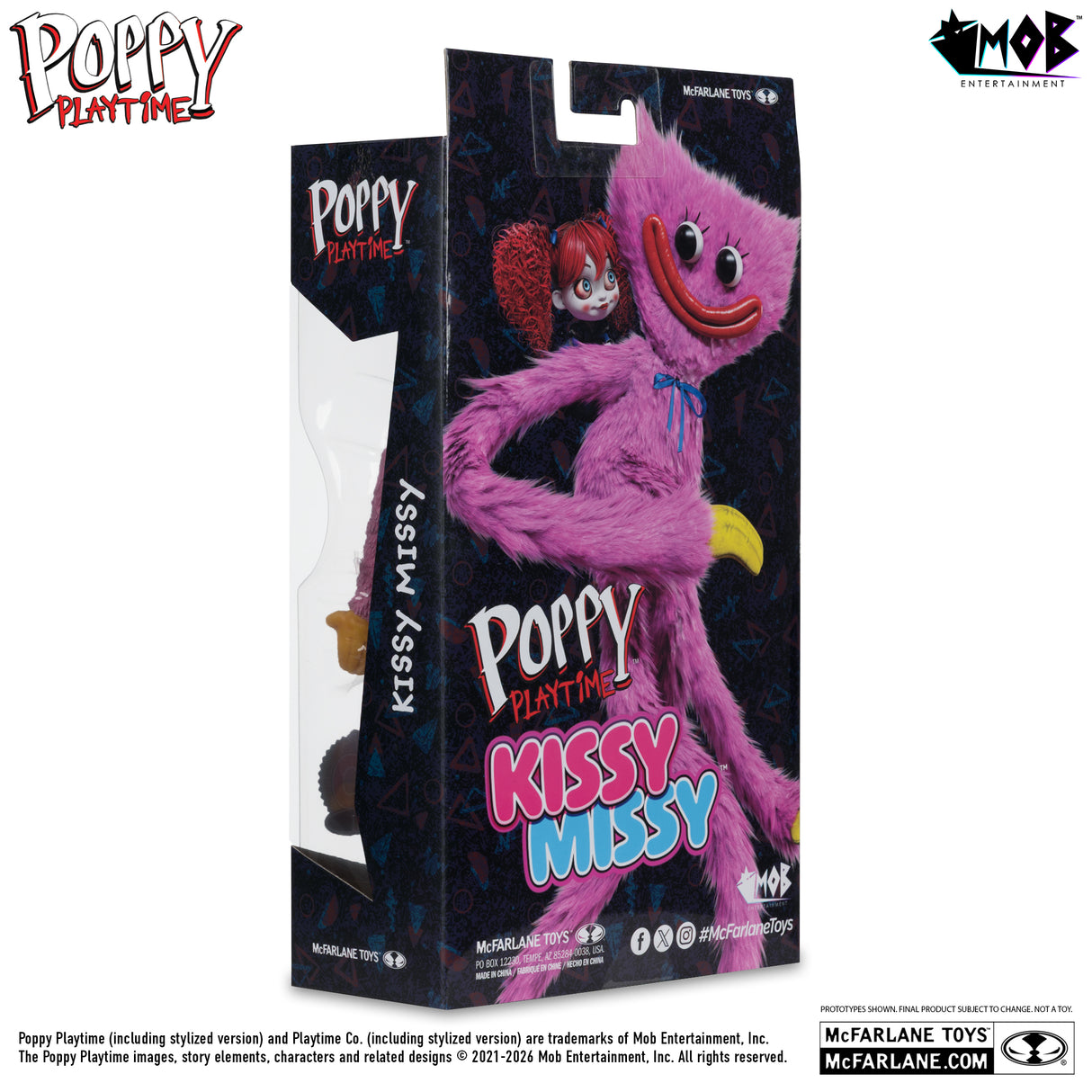 【予約商品】Poppy Playtime 7インチ アクションフィギュア シリーズ1 キシーミシー&ポピー
