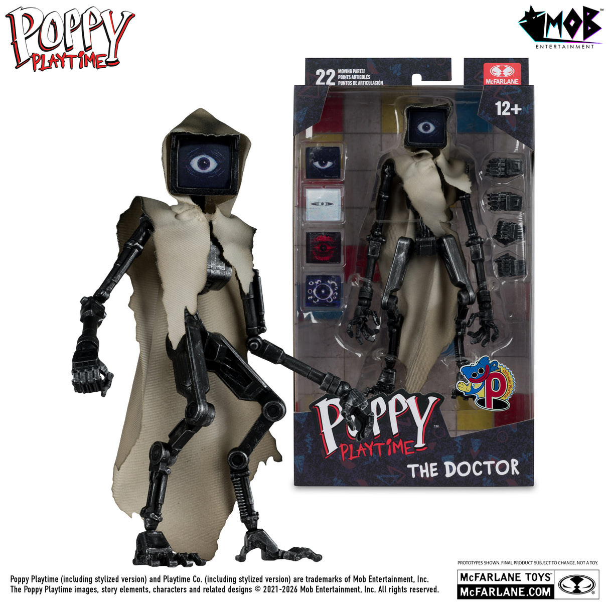 【予約商品】Poppy Playtime 7インチ アクションフィギュア シリーズ1 博士