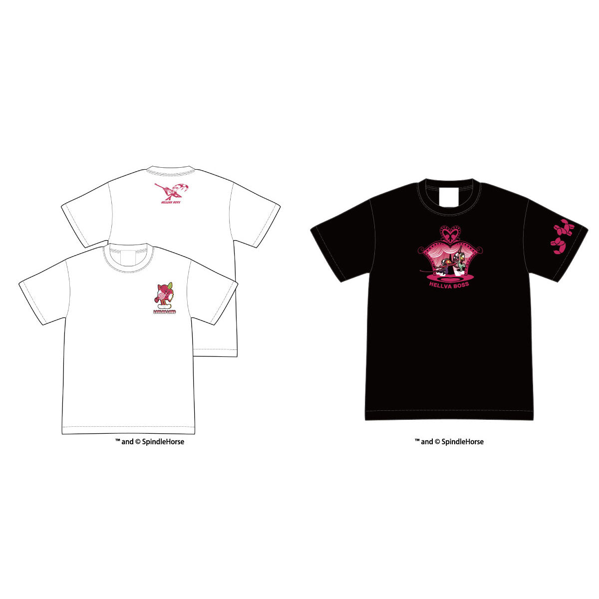 HELLUVA BOSS Tシャツ(サーカスにて/ルールーランド)