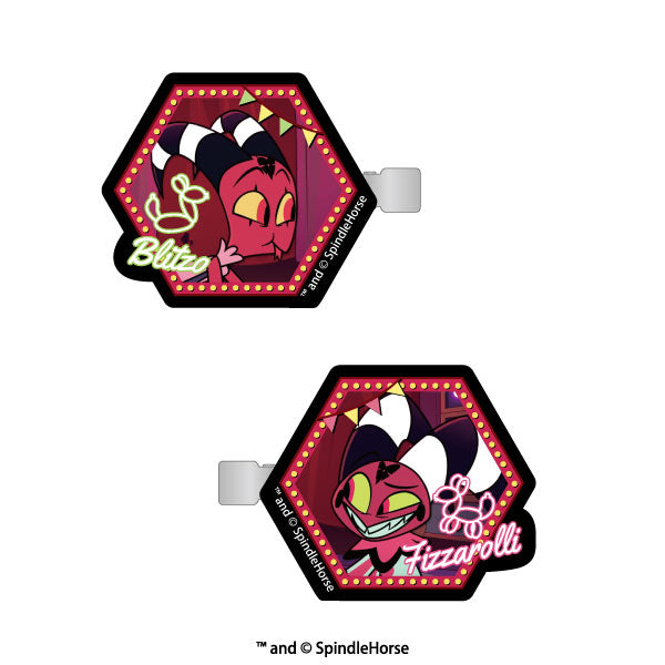 HELLUVA BOSS アクリルヘアクリップ(ブリッツ&ストラス/ブリッツォ&フィズ)