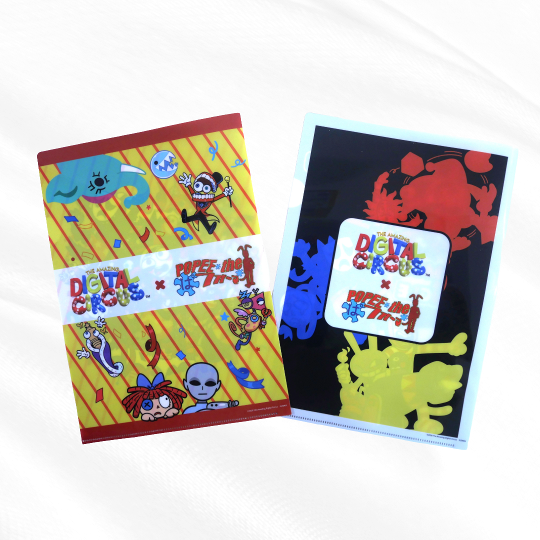 【予約商品】アメイジングデジタルサーカス×POPEE the ぱフォーマー クリアファイル