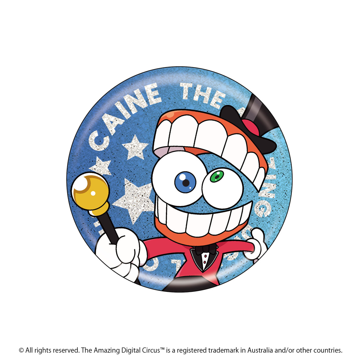 アメイジングデジタルサーカス トレーディングきらきら缶バッジ