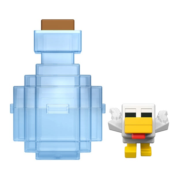マインクラフト ポーションで発掘!ミニフィギュア