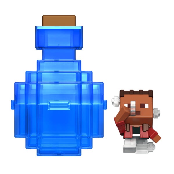 マインクラフト ポーションで発掘!ミニフィギュア