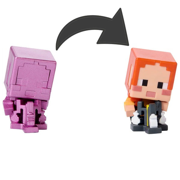 マインクラフト ポーションで発掘!ミニフィギュア