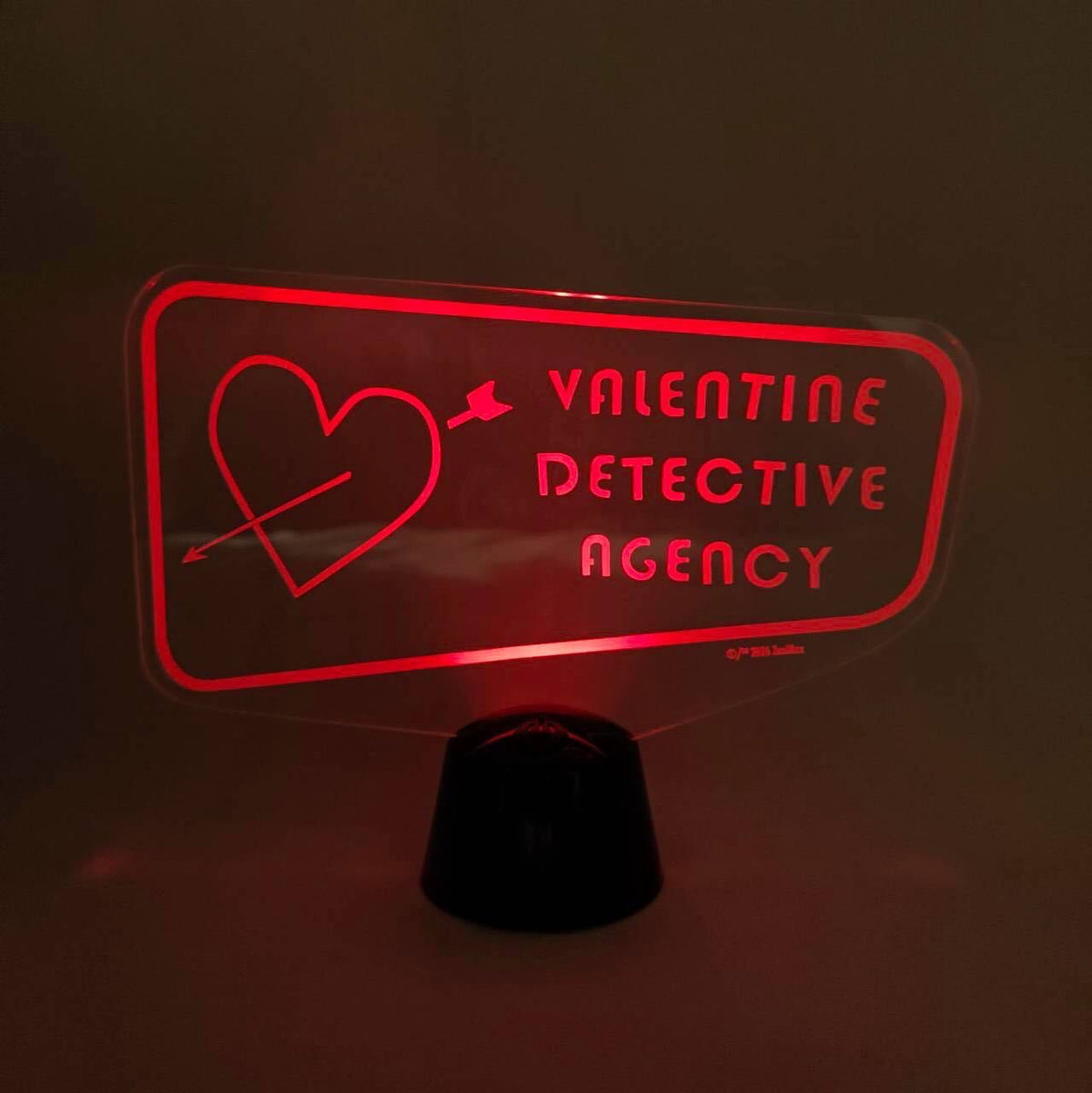 Fallout LEDアクリルスタンドライト(Valentine Detective Agency)