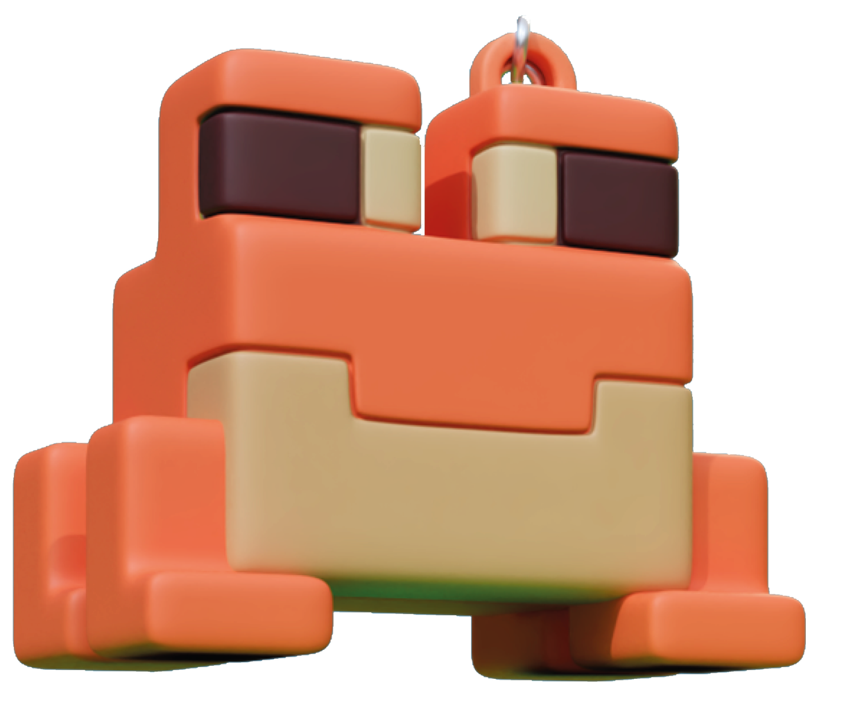 マインクラフト ブラインド立体ラバーキーホルダー