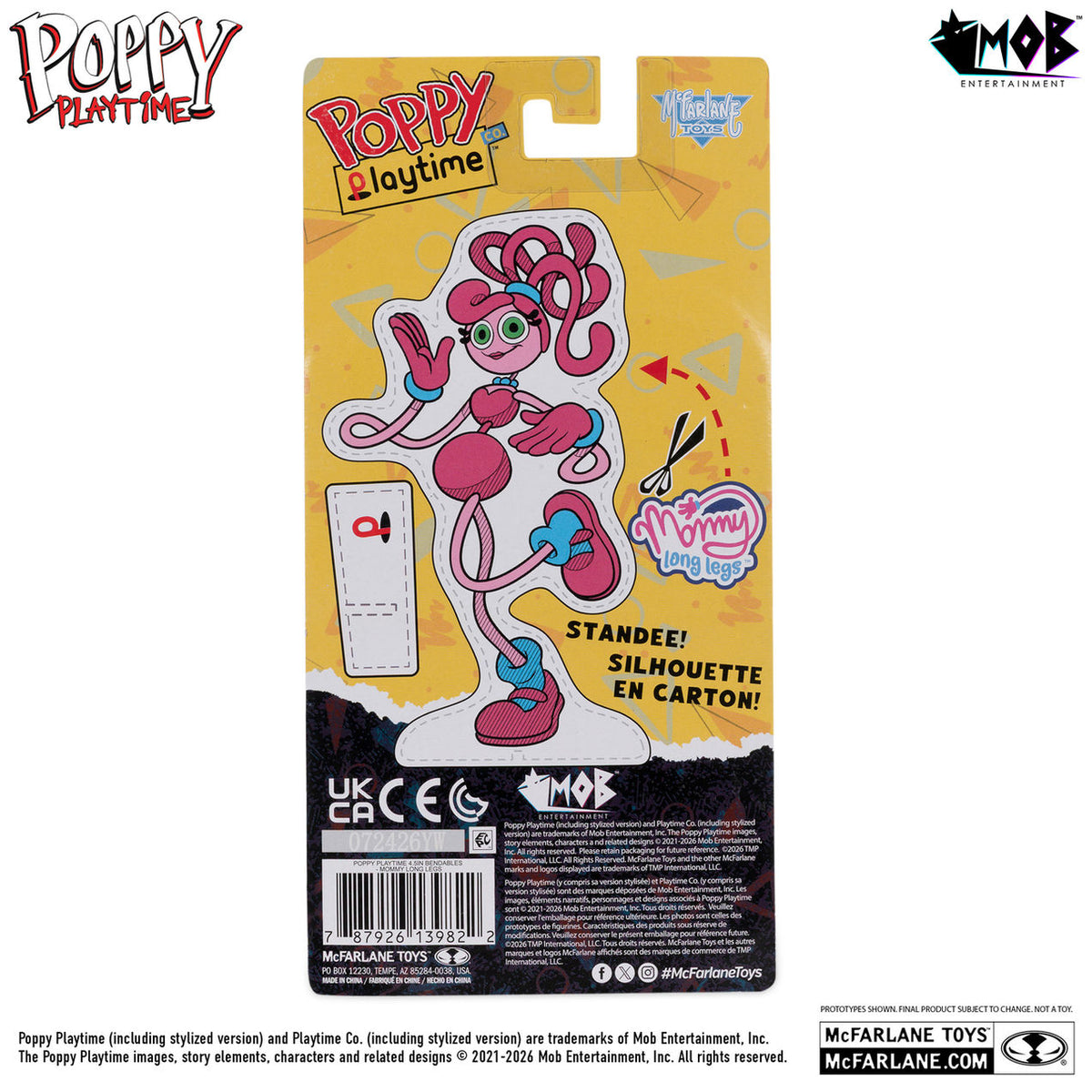 【予約商品】Poppy Playtime ベンダブルフィギュア 4.5インチ シリーズ2 マミーロングレッグス