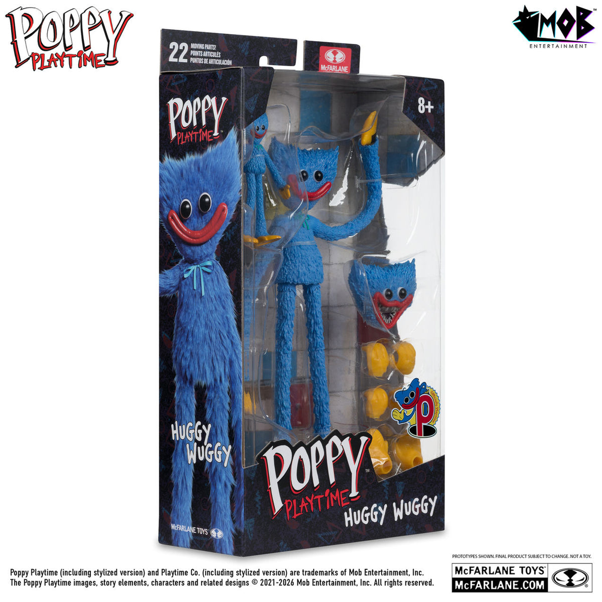【予約商品】Poppy Playtime アクションフィギュア 7インチ シリーズ2 ハギーワギー(クラシック)