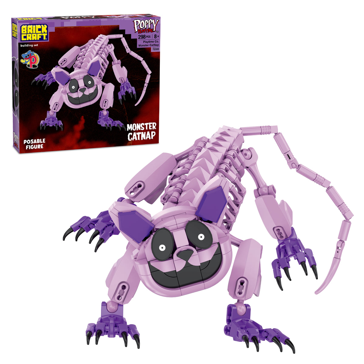【予約商品】Poppy Playtime 組み立てブロック(モンスターキャットナップ)