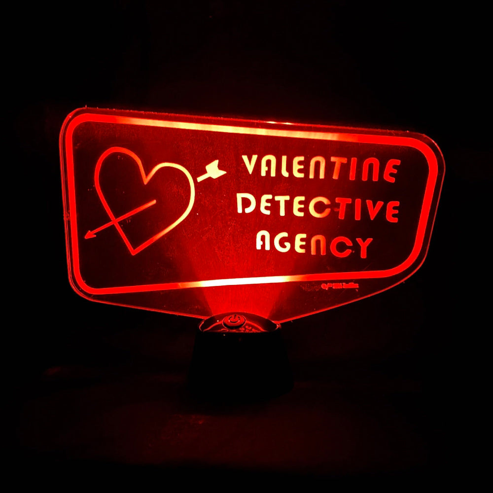 Fallout LEDアクリルスタンドライト(Valentine Detective Agency)