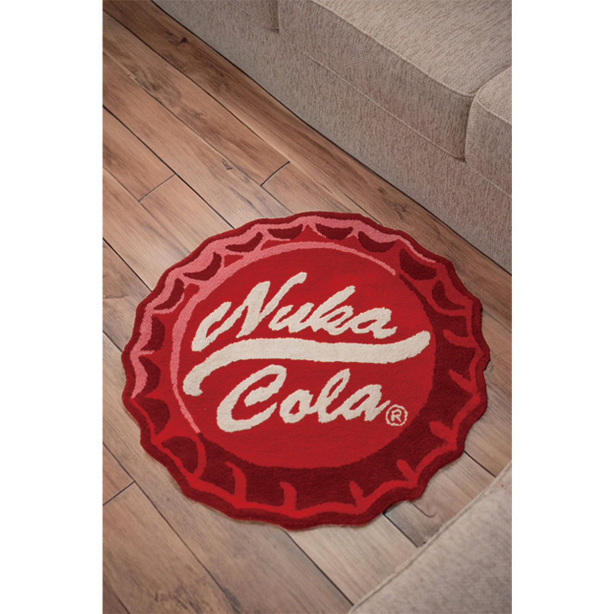 Fallout ヌカ・コーラ ボトルキャップ ラグ
