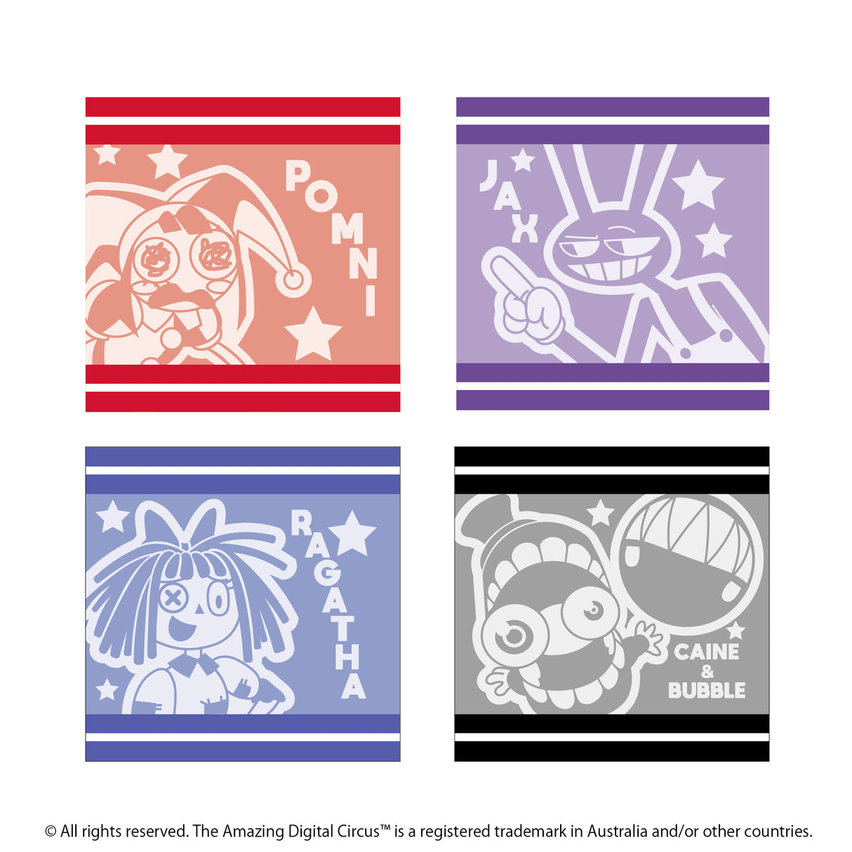 アメイジングデジタルサーカス ハンドタオル