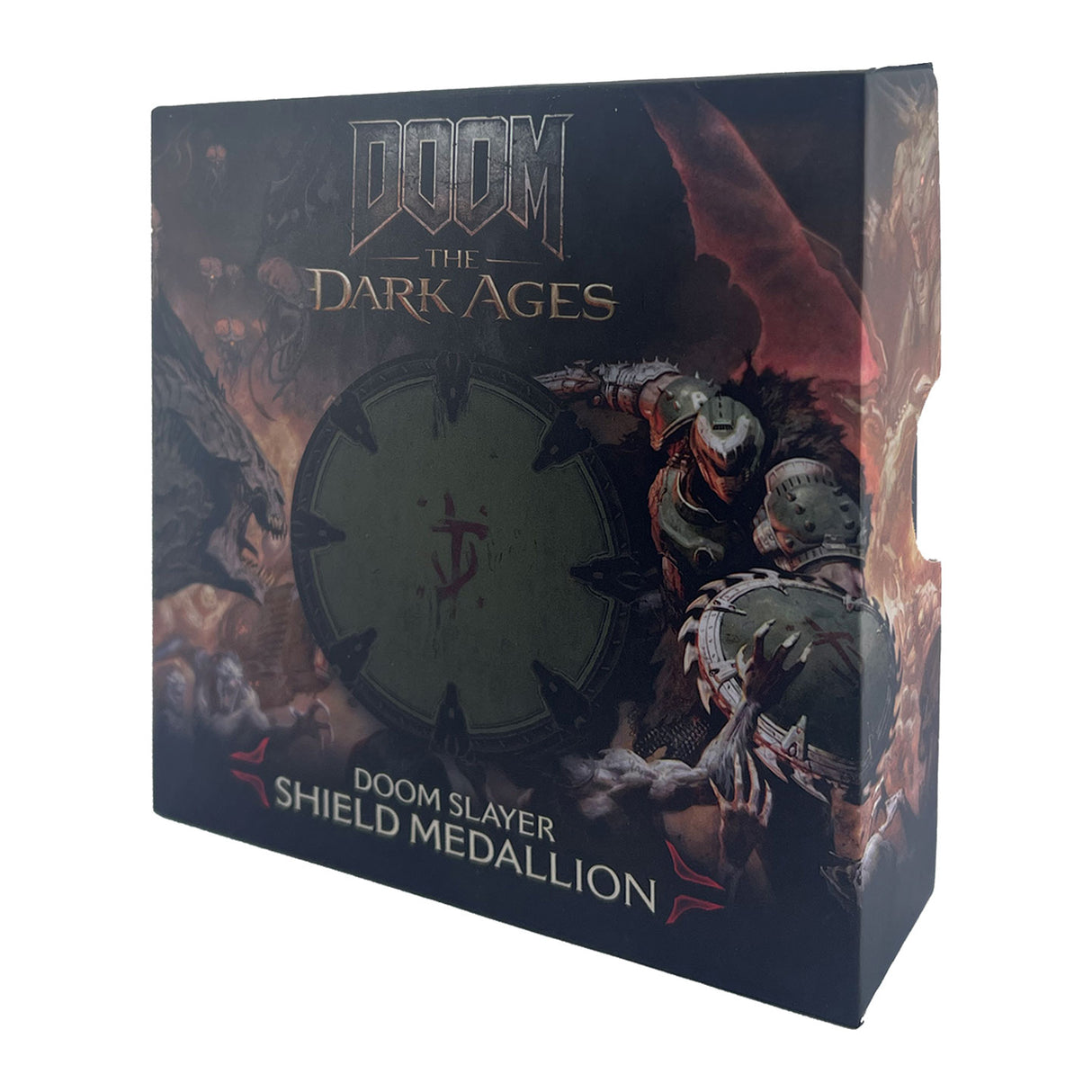 DOOM The Dark Ages シールドソーメダリオン (シリアルナンバー入り)