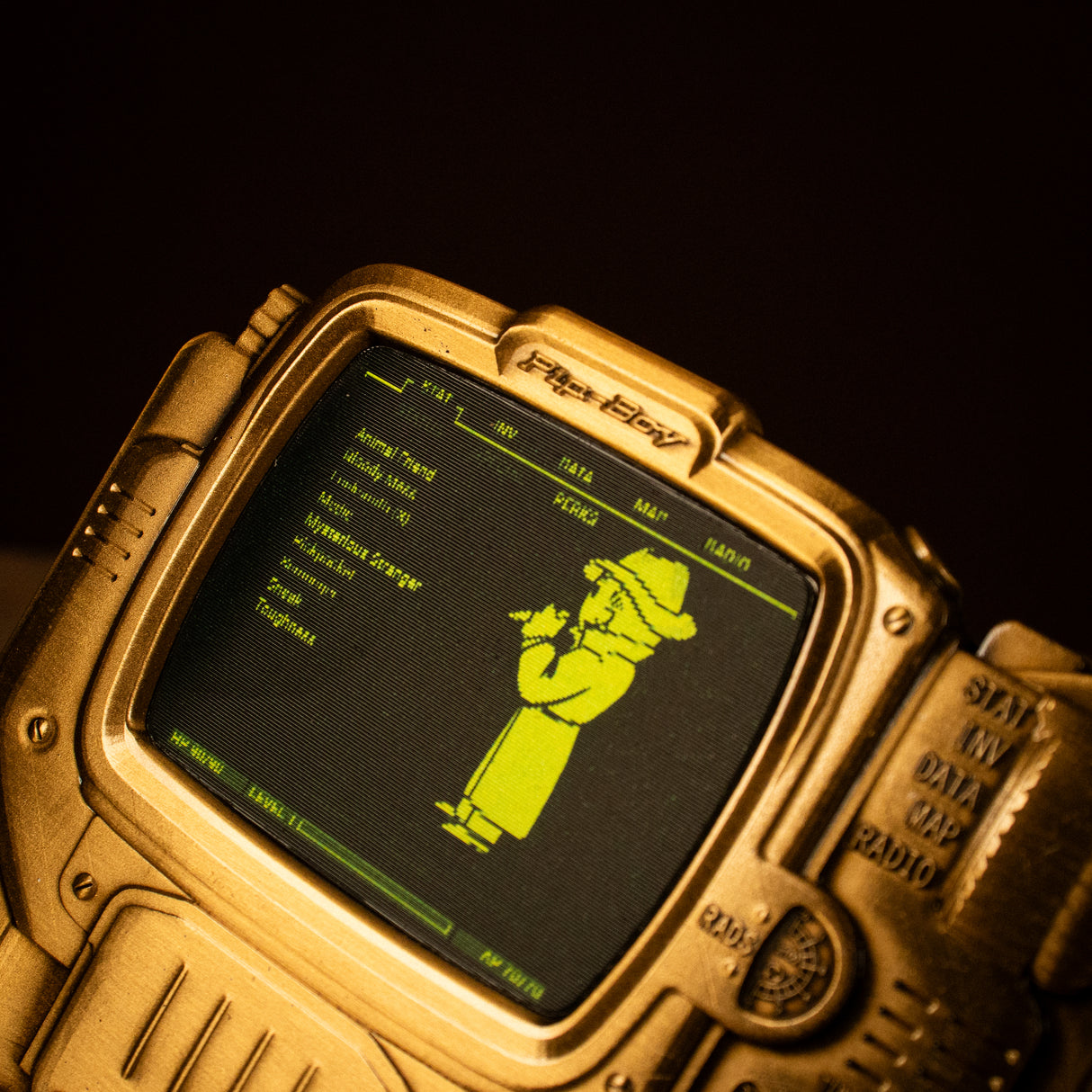 【予約商品】Fallout Pip-Boy レンチキュラー インゴット ミステリアス・ストレンジャー(シリアルナンバー入り)