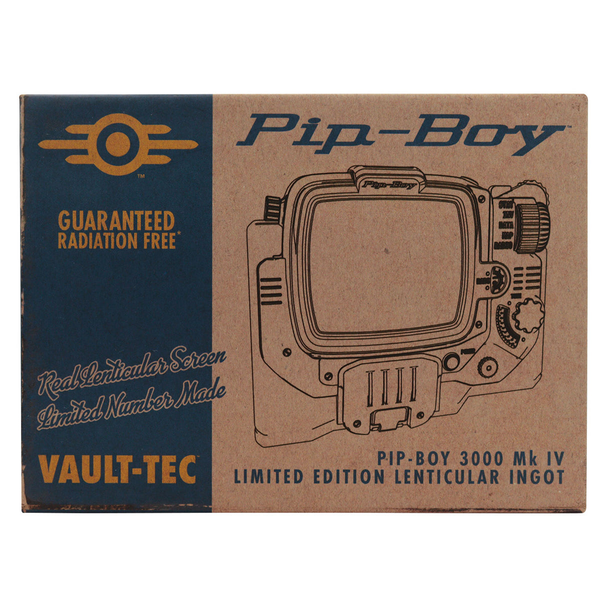Fallout Pip-Boy レンチキュラー インゴット(シリアルナンバー入り)