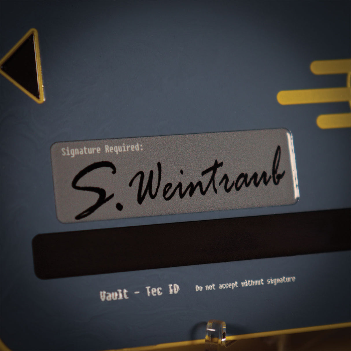 Fallout セキュリティキーカード Vault 21 レプリカ(シリアルナンバー入り)