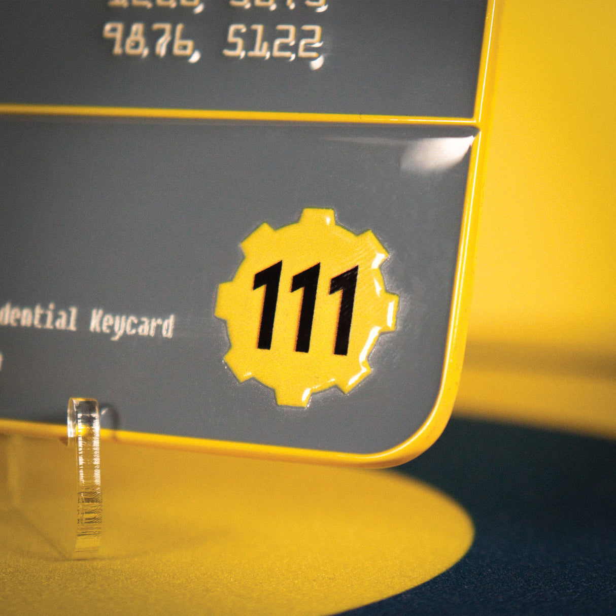 【予約商品】Fallout セキュリティキーカード Vault 111 Limited Edition レプリカ(シリアルナンバー入り)