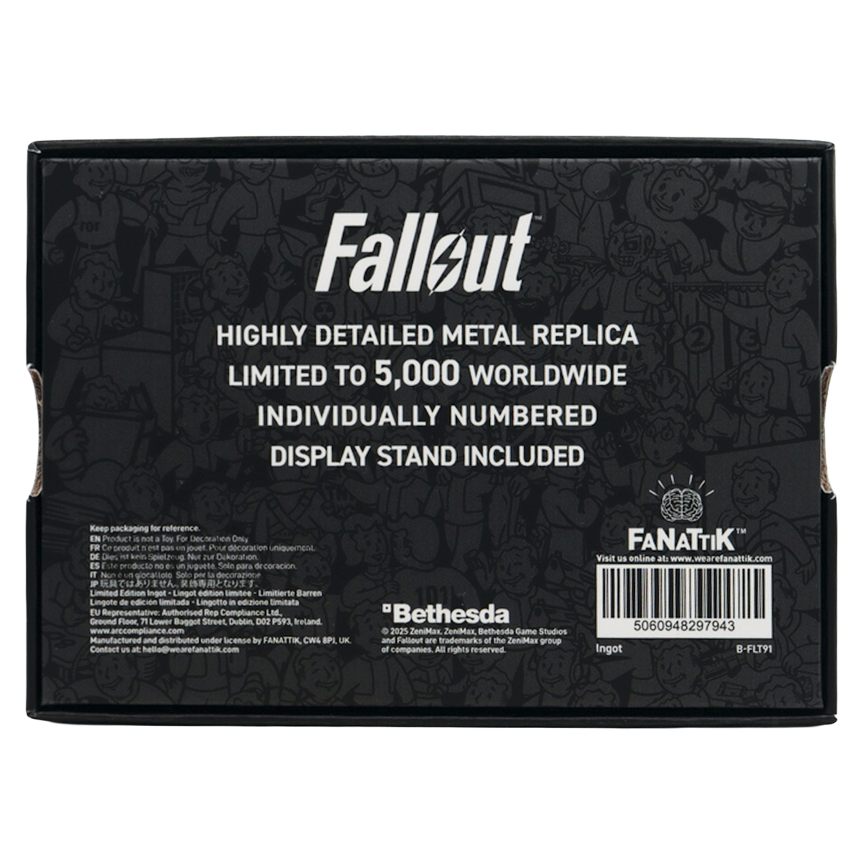 【予約商品】Fallout セキュリティキーカード Vault 111 Limited Edition レプリカ(シリアルナンバー入り)