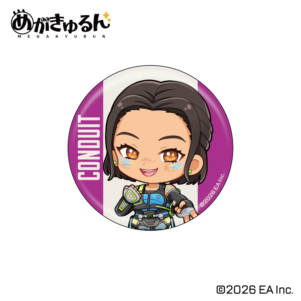 【予約商品】Apex Legends めがきゅるん トレーディング缶バッジ(全6種) vol.2