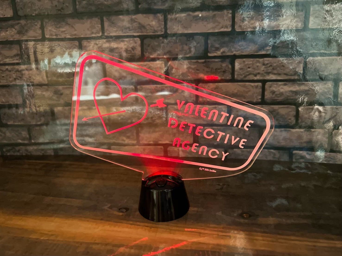 Fallout LEDアクリルスタンドライト(Valentine Detective Agency)