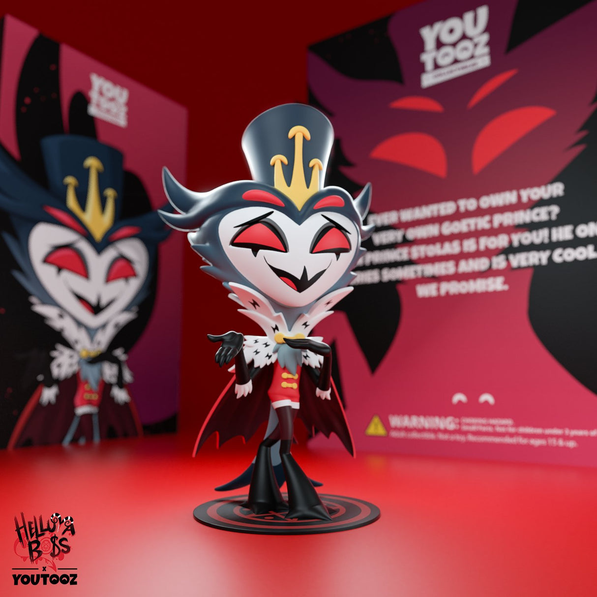 Youtooz HELLUVA BOSS フィギュア (ストラス)