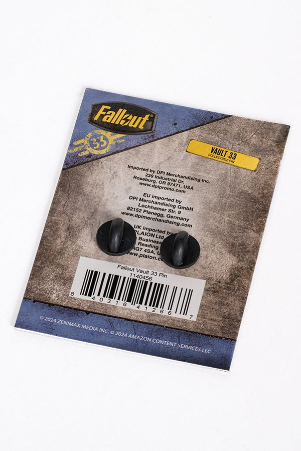 Fallout VAULT 33 ピンズ