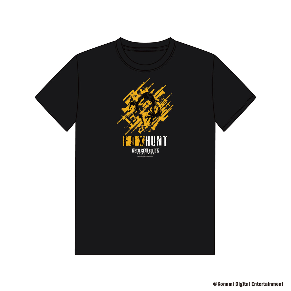 METAL GEAR SOLID Δ: SNAKE EATER FOX HUNT Tシャツ(ブラック)