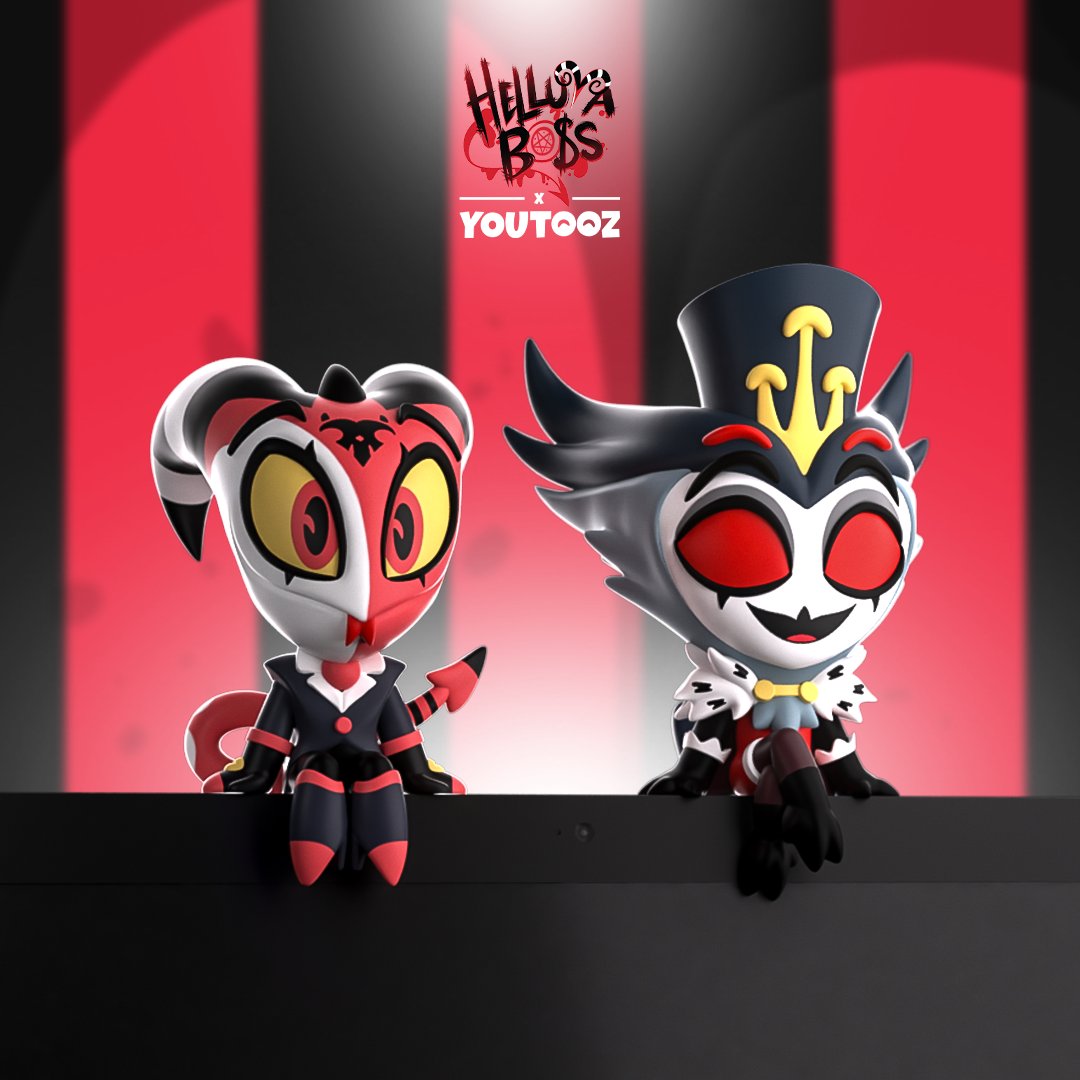 【予約商品】Youtooz HELLUVA BOSS モニターフィギュア 2体セット (ブリッツ&ストラス)