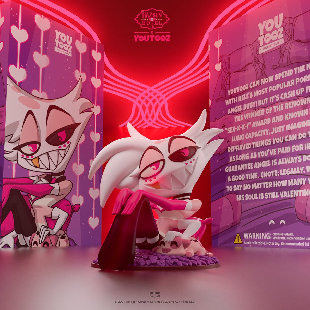 Youtooz Hazbin Hotel フィギュア (エンジェル・ダスト)