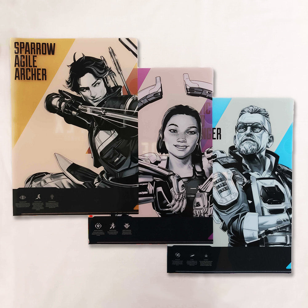 【予約商品】Apex Legends レジェンズ クリアファイル3枚セット Vol.1 G