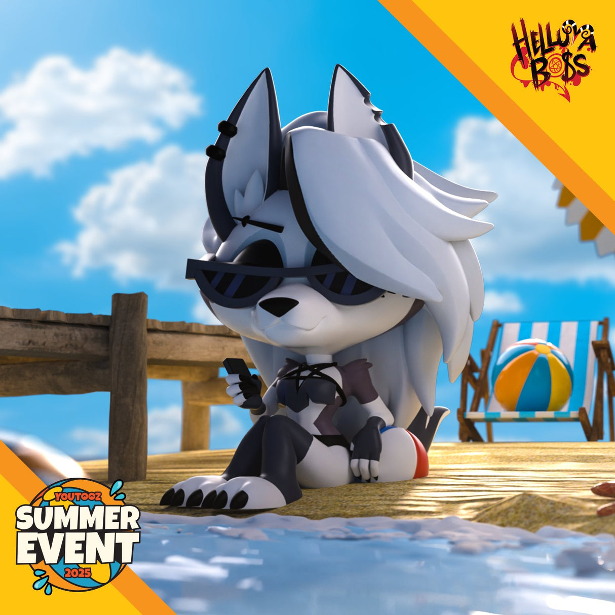 Youtooz HELLUVA BOSS フィギュア (サマールーナ)