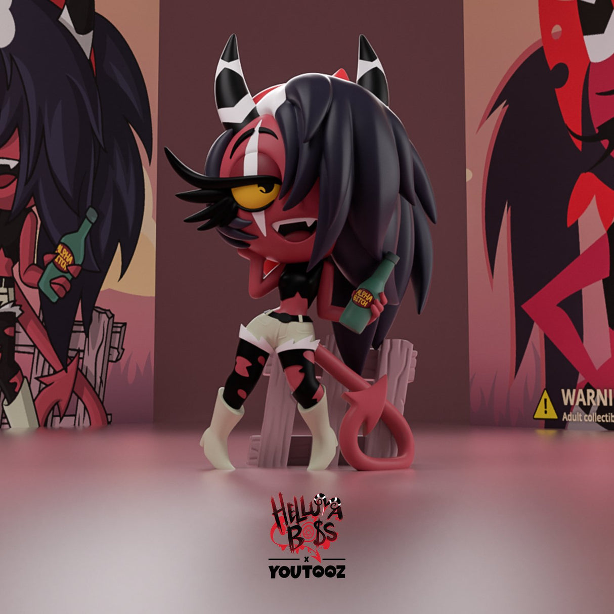 Youtooz HELLUVA BOSS フィギュア (サリーメイ)