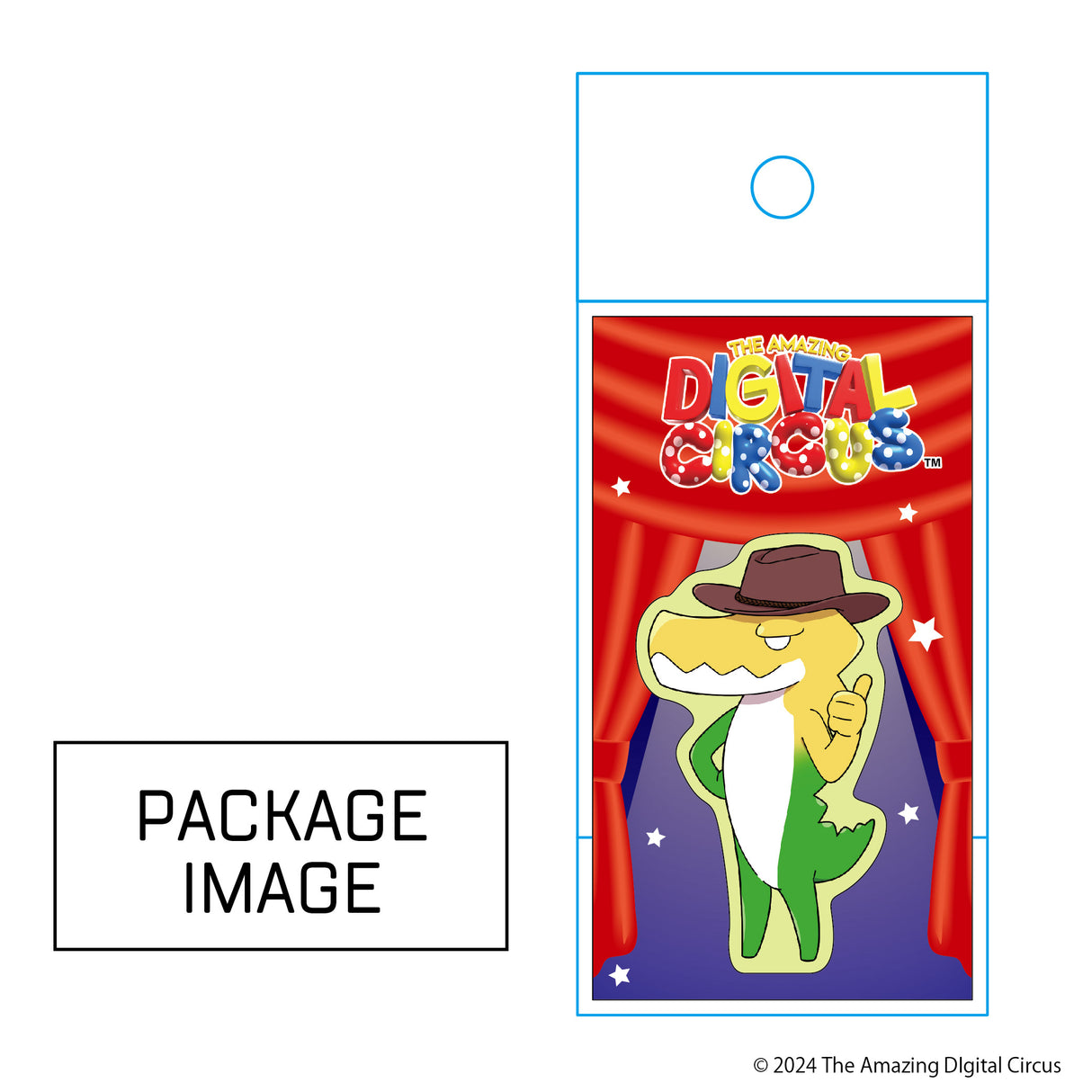 アメイジングデジタルサーカス ミニステッカー(6種)