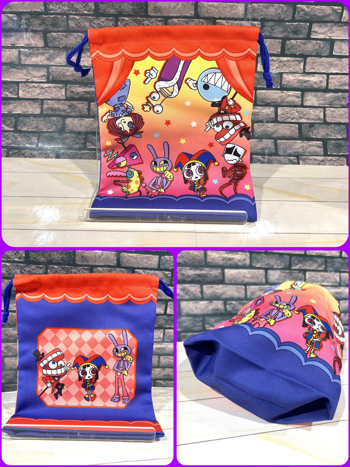 アメイジングデジタルサーカス 巾着