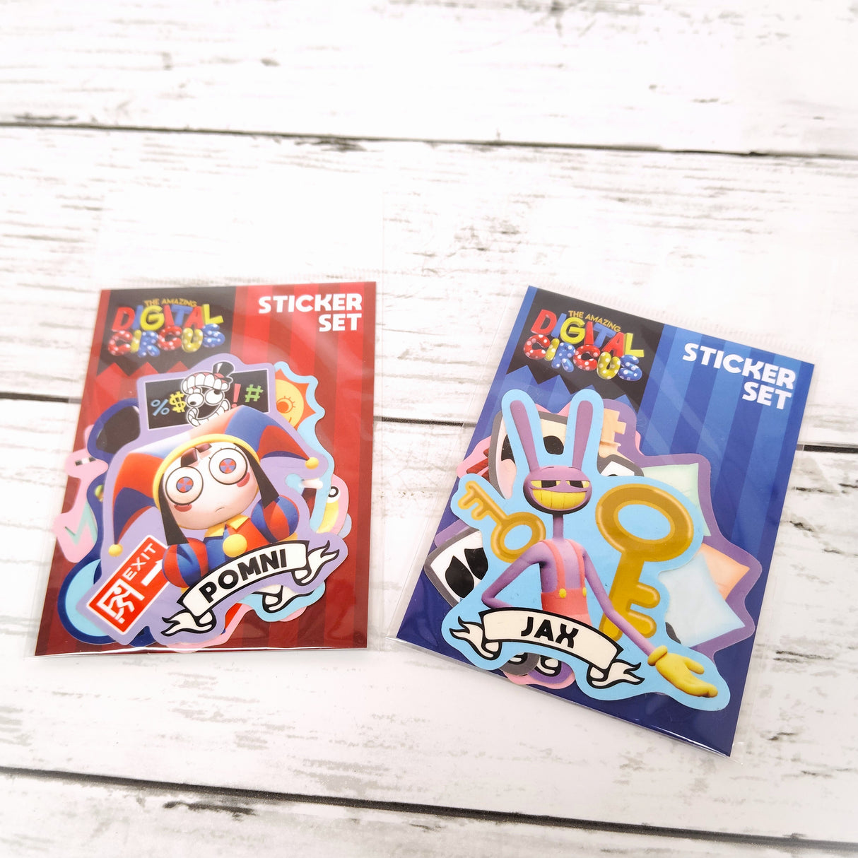 アメイジングデジタルサーカス ダイカットステッカー