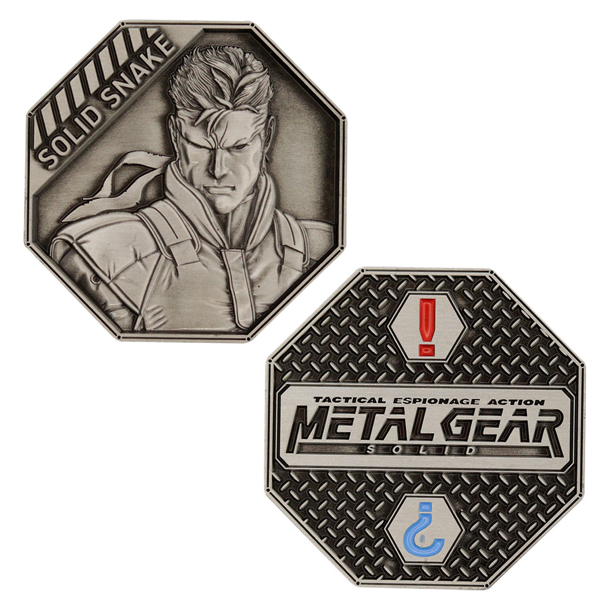 METAL GEAR SOLID ソリッド・スネーク コイン(シリアルナンバー入り)