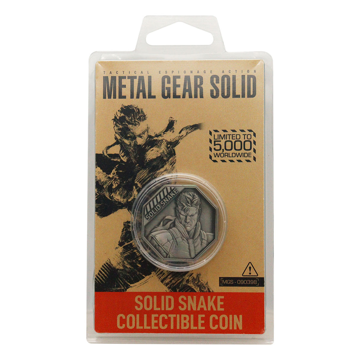 METAL GEAR SOLID ソリッド・スネーク コイン(シリアルナンバー入り)