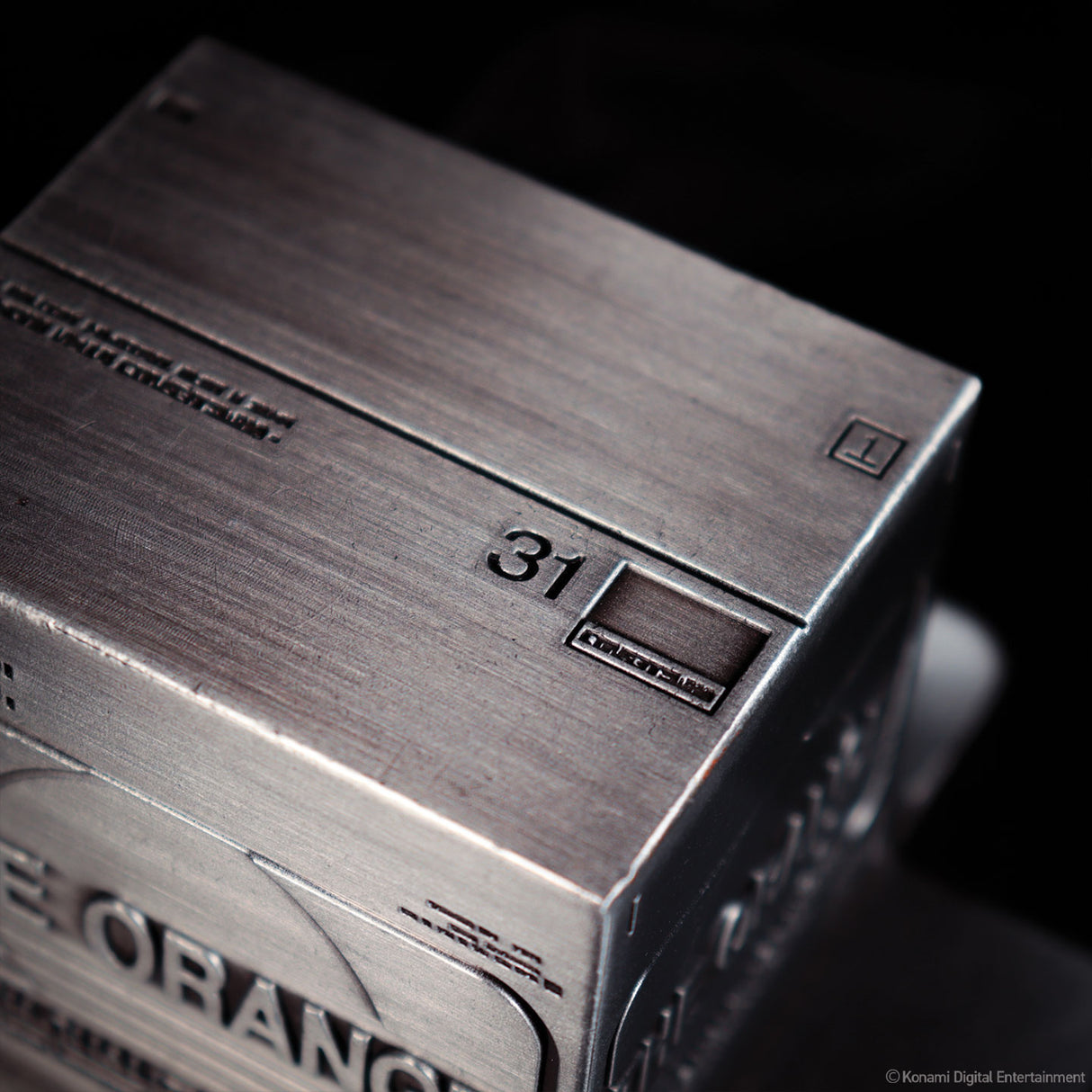 METAL GEAR SOLID 2 SONS OF LIBERTY オレンジのダンボール箱 レプリカ