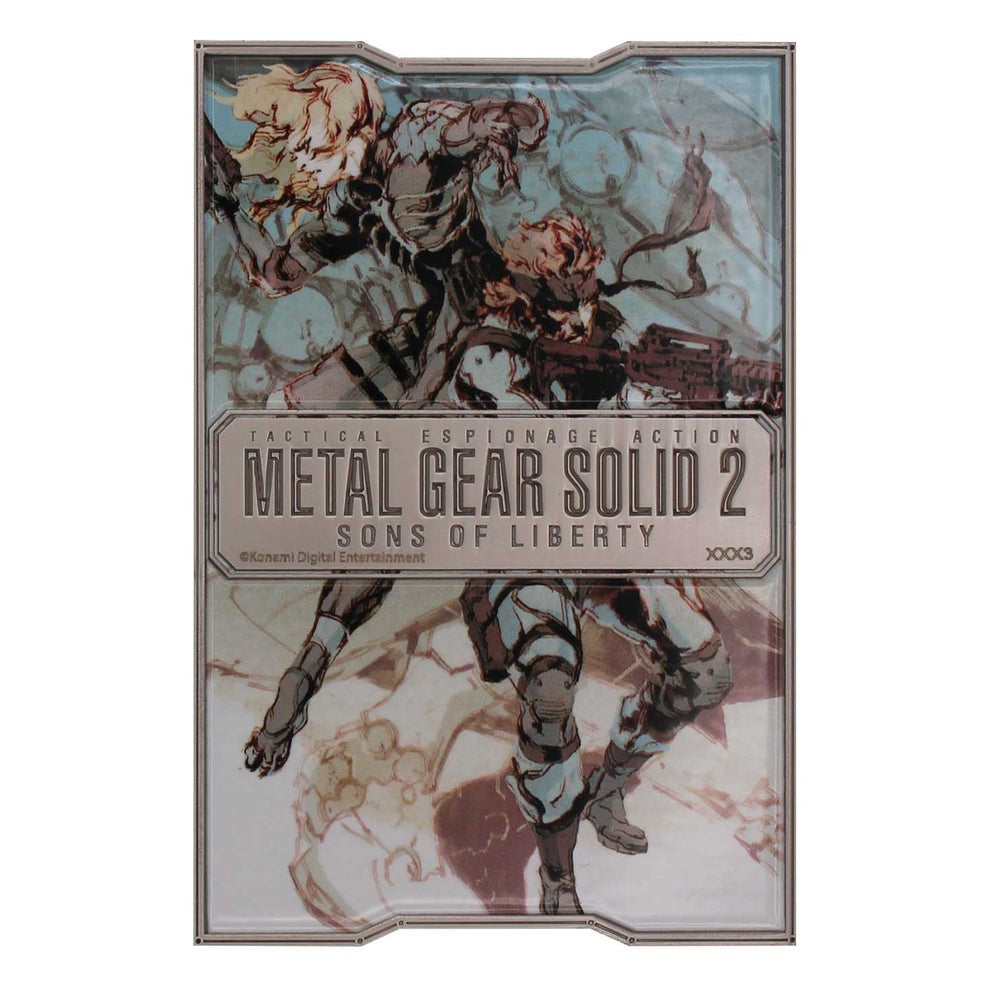 METAL GEAR SOLID 2 SONS OF LIBERTY ソリッド・スネーク インゴット(シリアルナンバー入り)