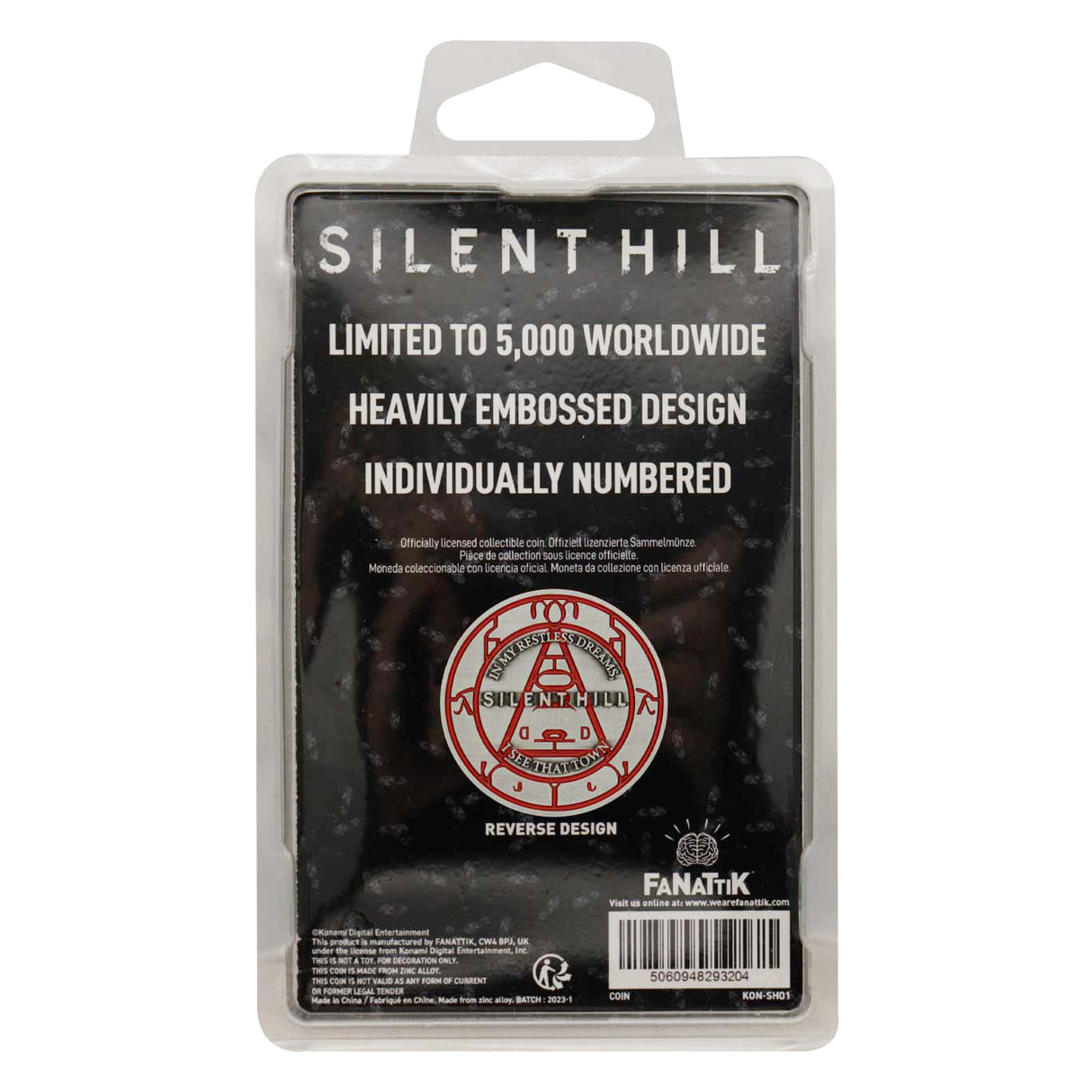 SILENT HILL レッドピラミッドシング コイン(シリアルナンバー入り)