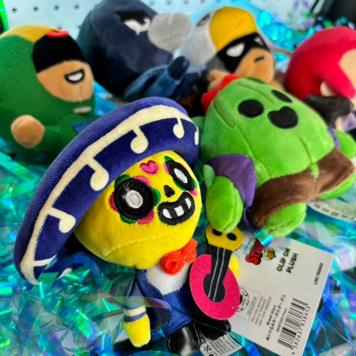 Brawl Stars ぬいぐるみキーホルダー 全6種