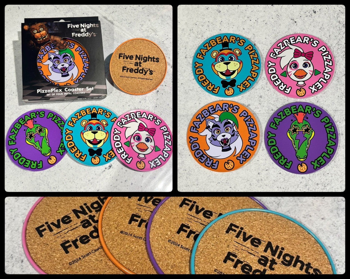 Five Nights at Freddy's Pizzaplex コースター(4枚入り)