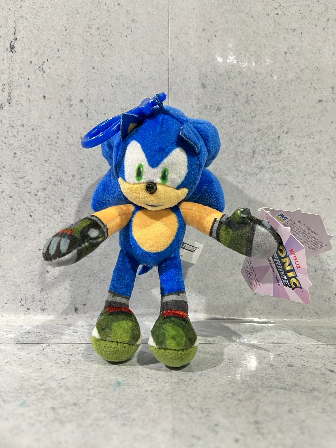 SONIC ぬいぐるみキーホルダー(ソニック)